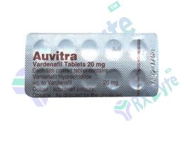 Auvitra 20 mg Vardenafil tablets