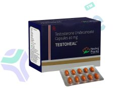 Testoheal 40 Mg Capsules Healing Pharma