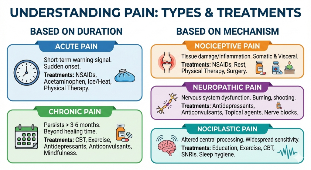 What Are the Different Types of Pain.